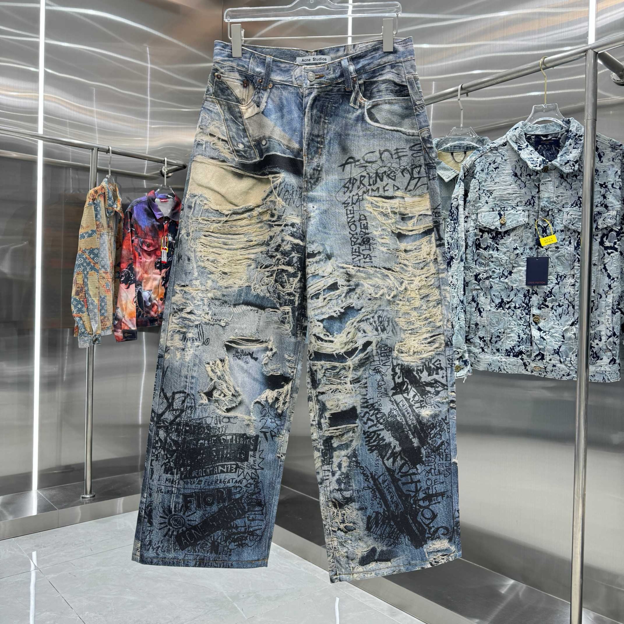 Acne Studios Pants — a01cb6be Angle 1