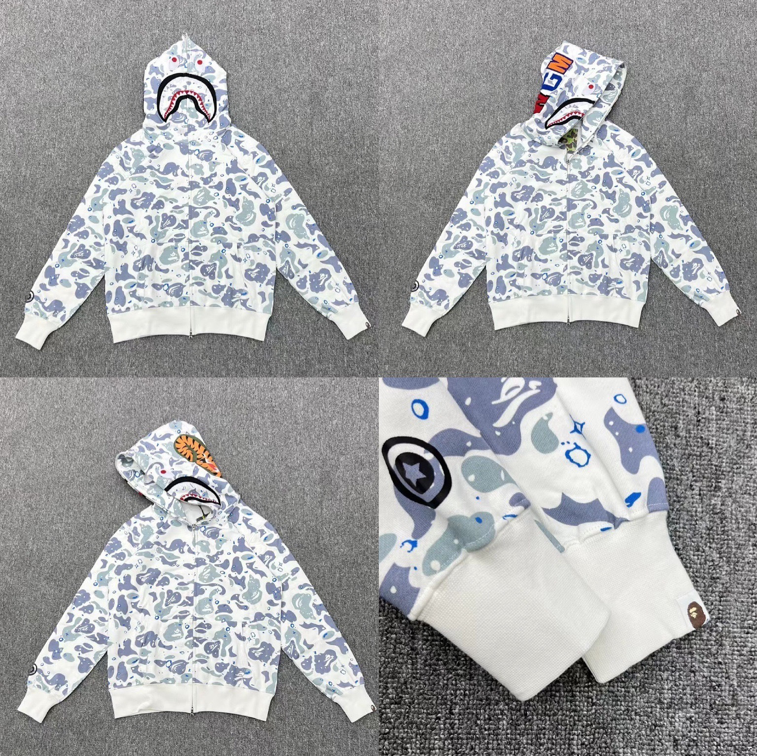 BAPE Hoodie — fc0bfa5e Angle 1