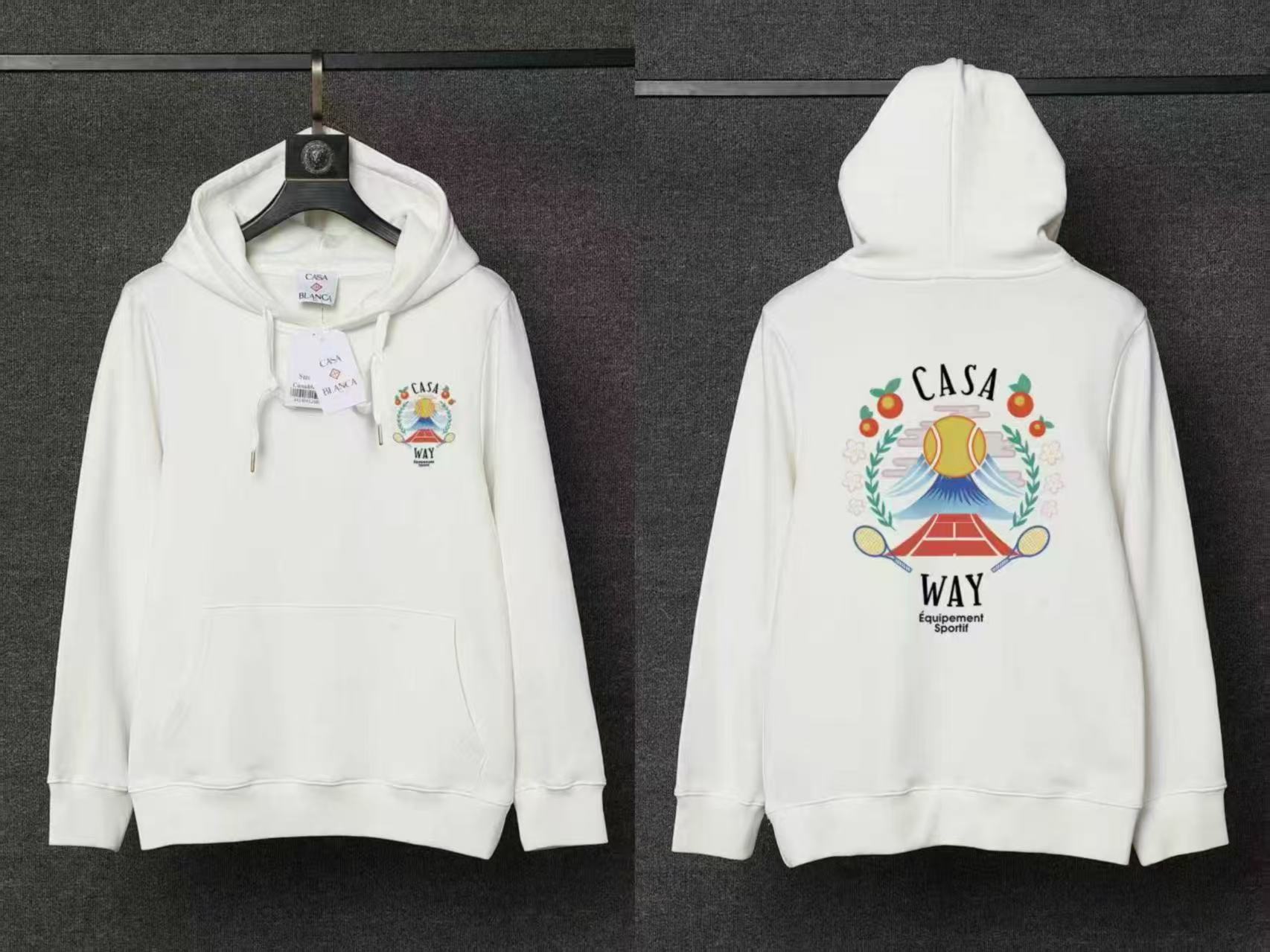Casablanca Hoodie — e0b6cbe0 Angle 1