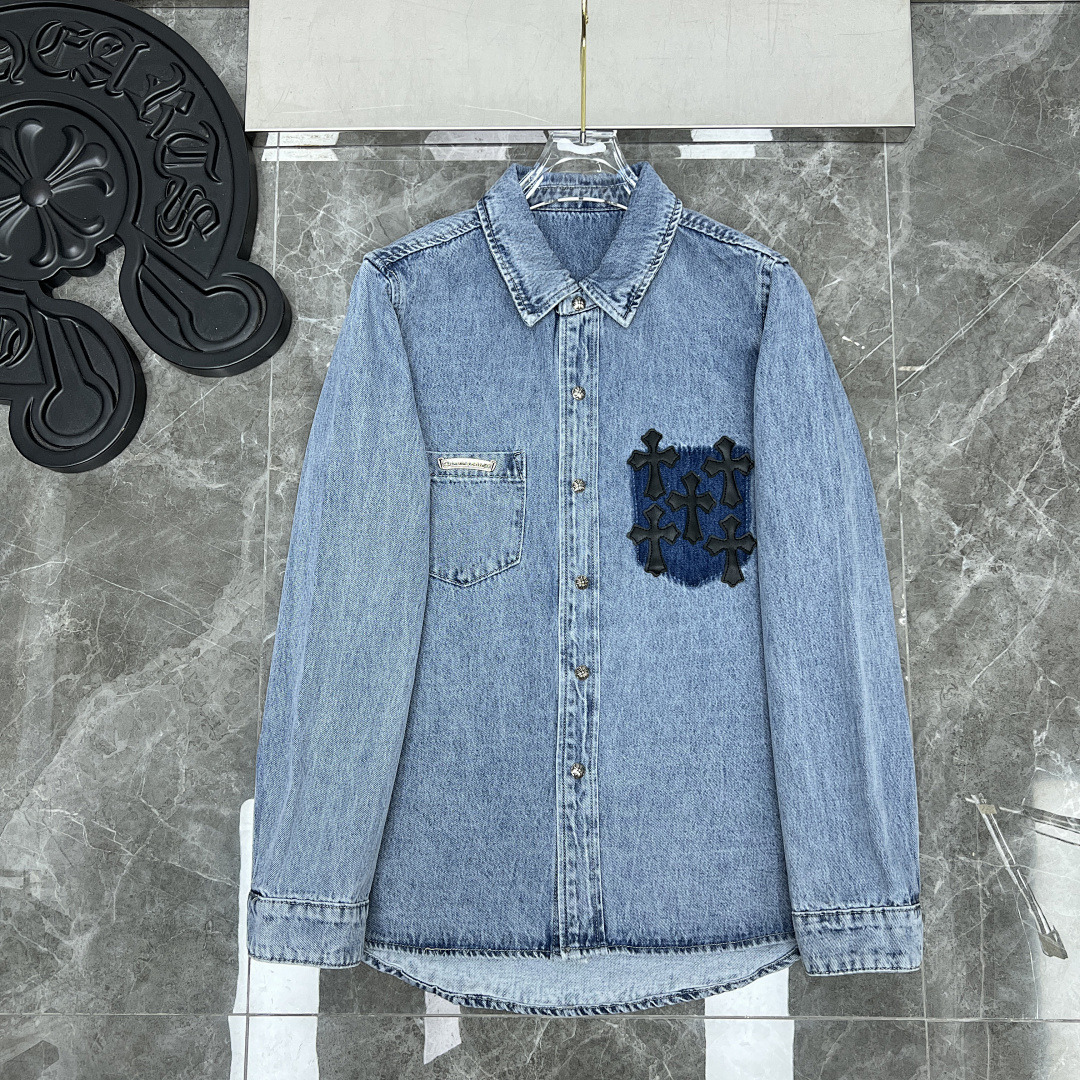 Chrome Hearts Jean Jacket — 8152 Angle 1