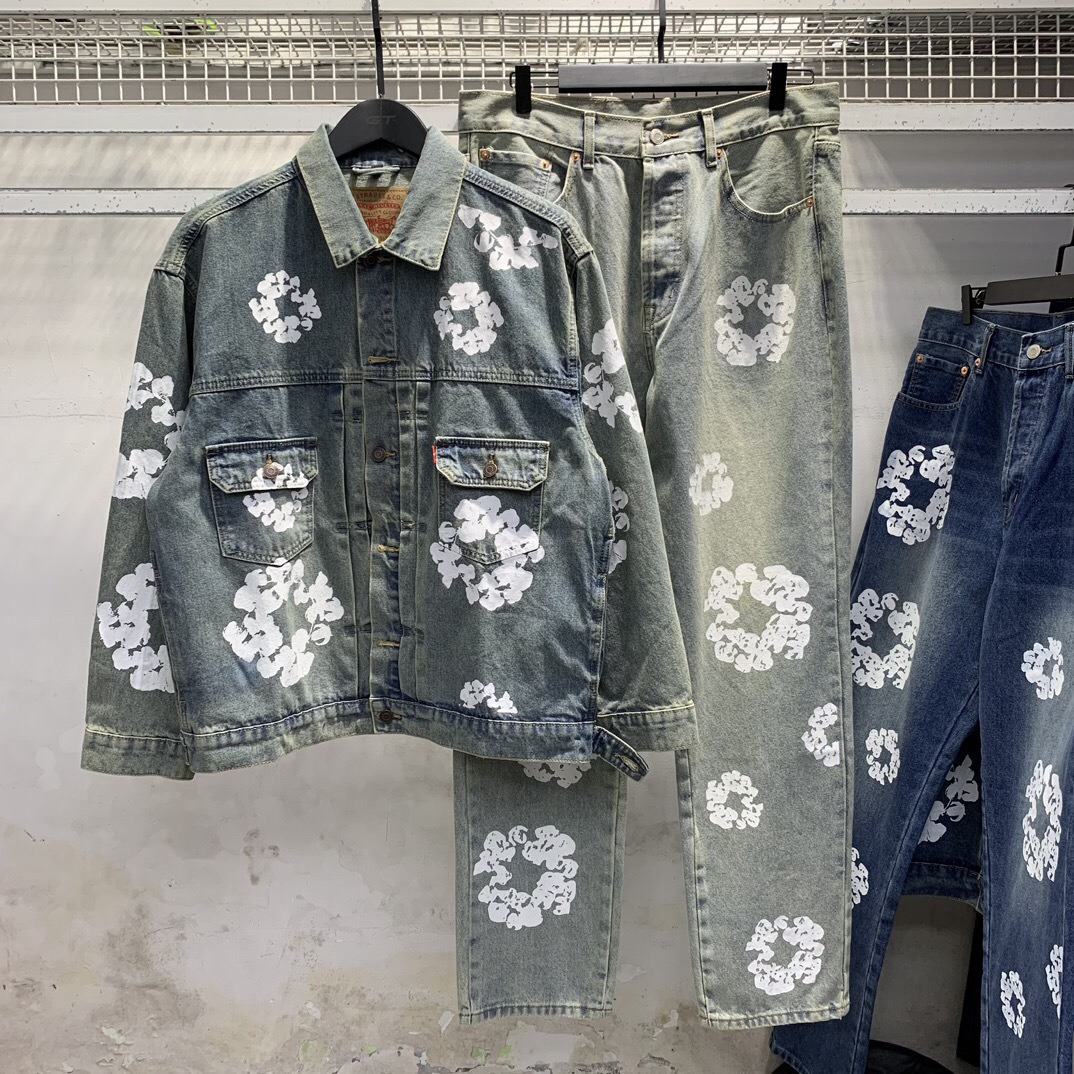 Denim Tears Hoodie — cc6bdd7f Angle 1