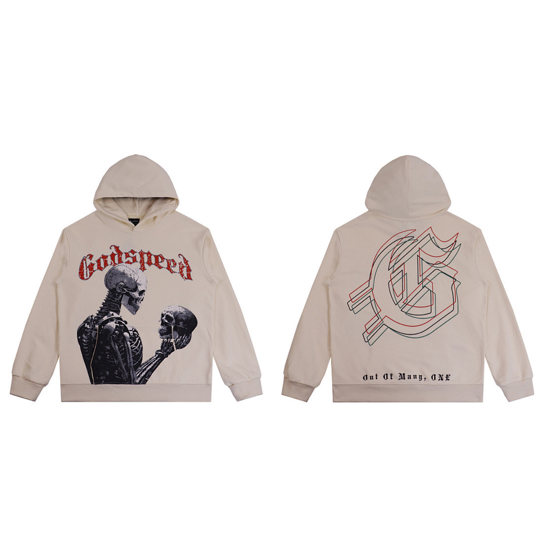 GodSpeed Hoodie — 5523 (Washed Apricot) Angle 1