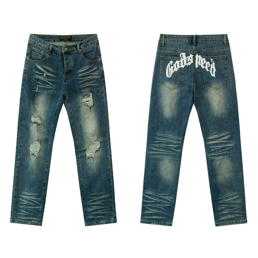 GodSpeed Jeans — 8211 (Denim Blue) Angle 1