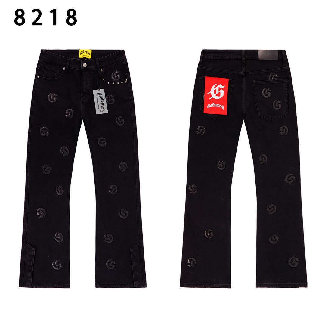 GodSpeed Jeans — 8218 (Black) Angle 1