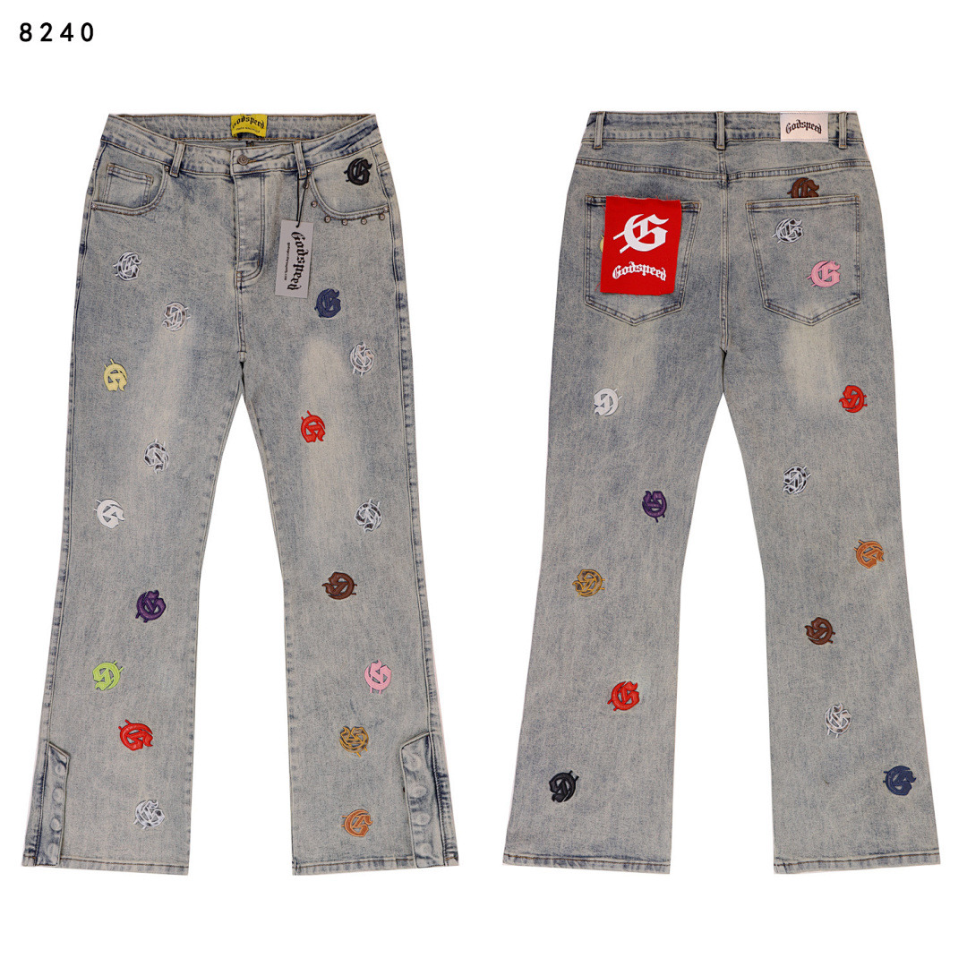GodSpeed Jeans — 8240 (Light Blue) Angle 1