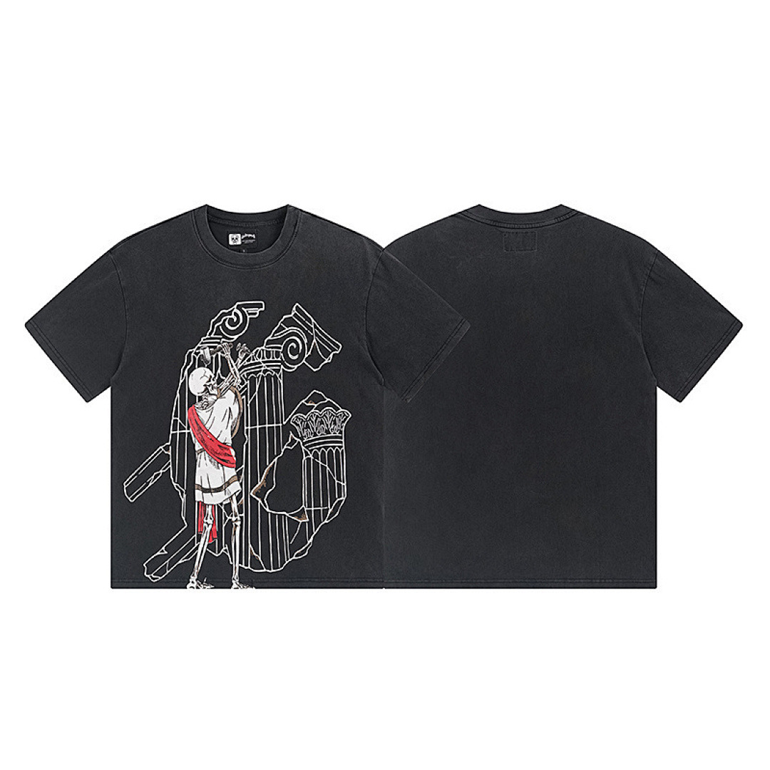 GodSpeed T-Shirt — 1162 (Washed Black) Angle 1