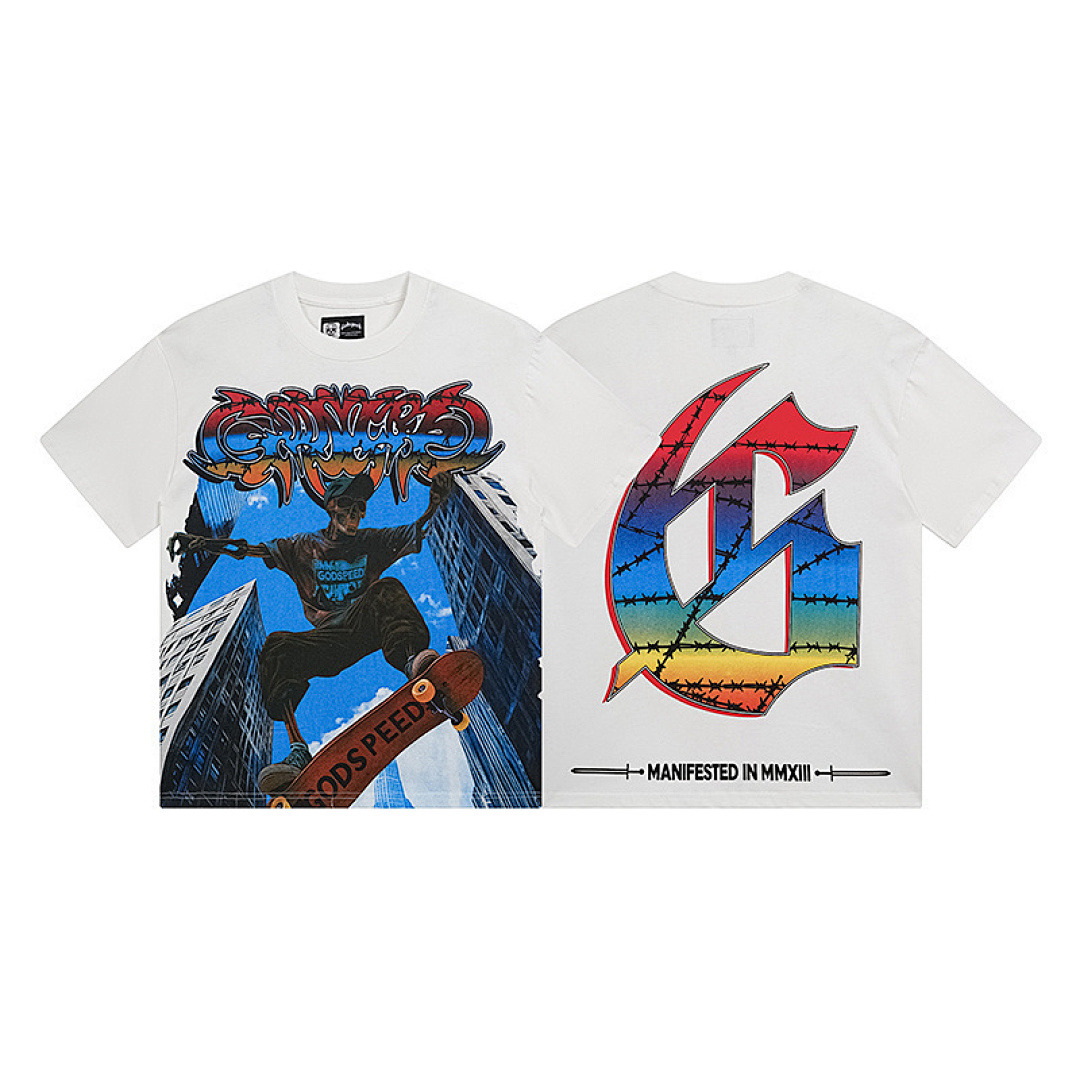 GodSpeed T-Shirt — 3128 Angle 1