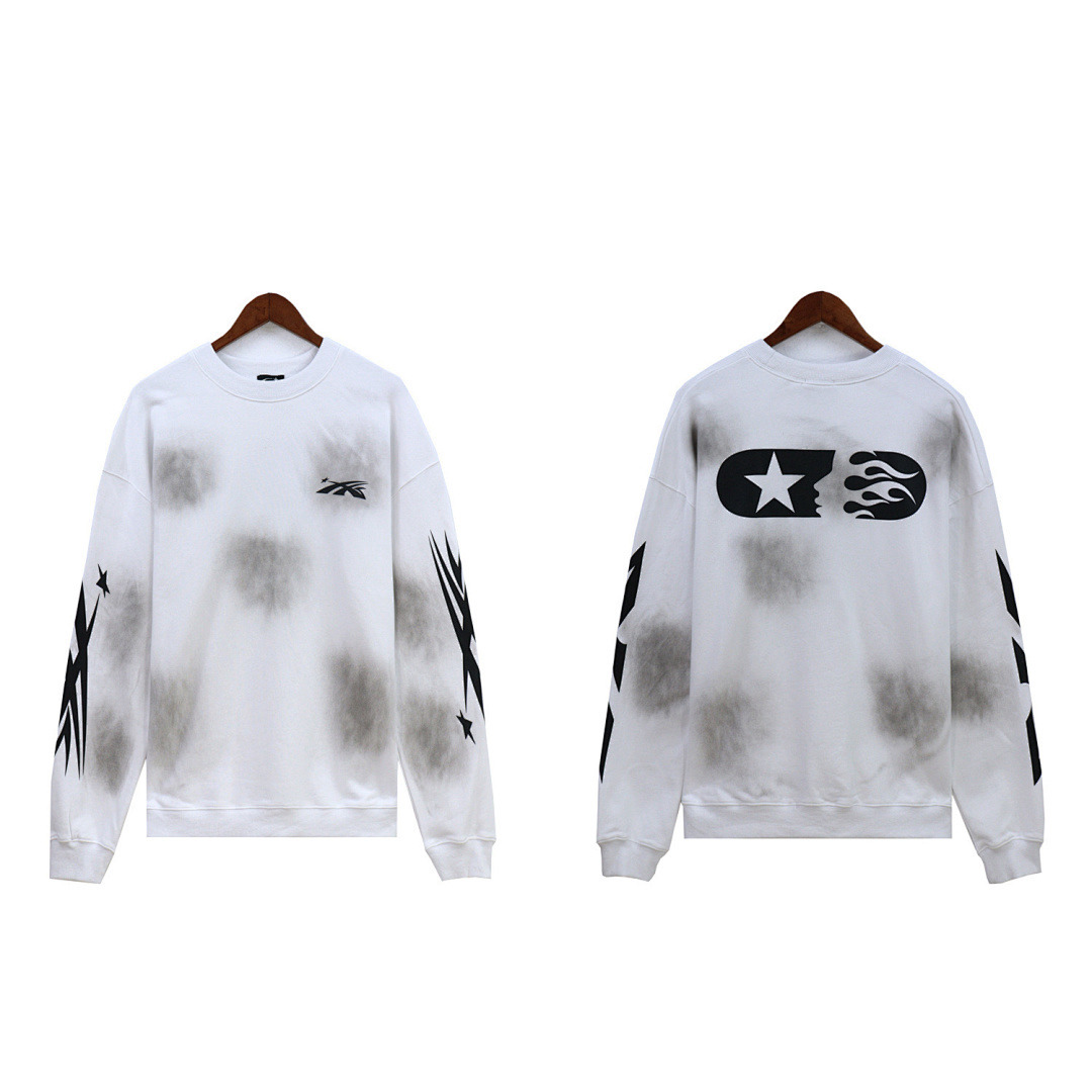 Hellstar Long Sleeve — BRA-7545 (White) Angle 1