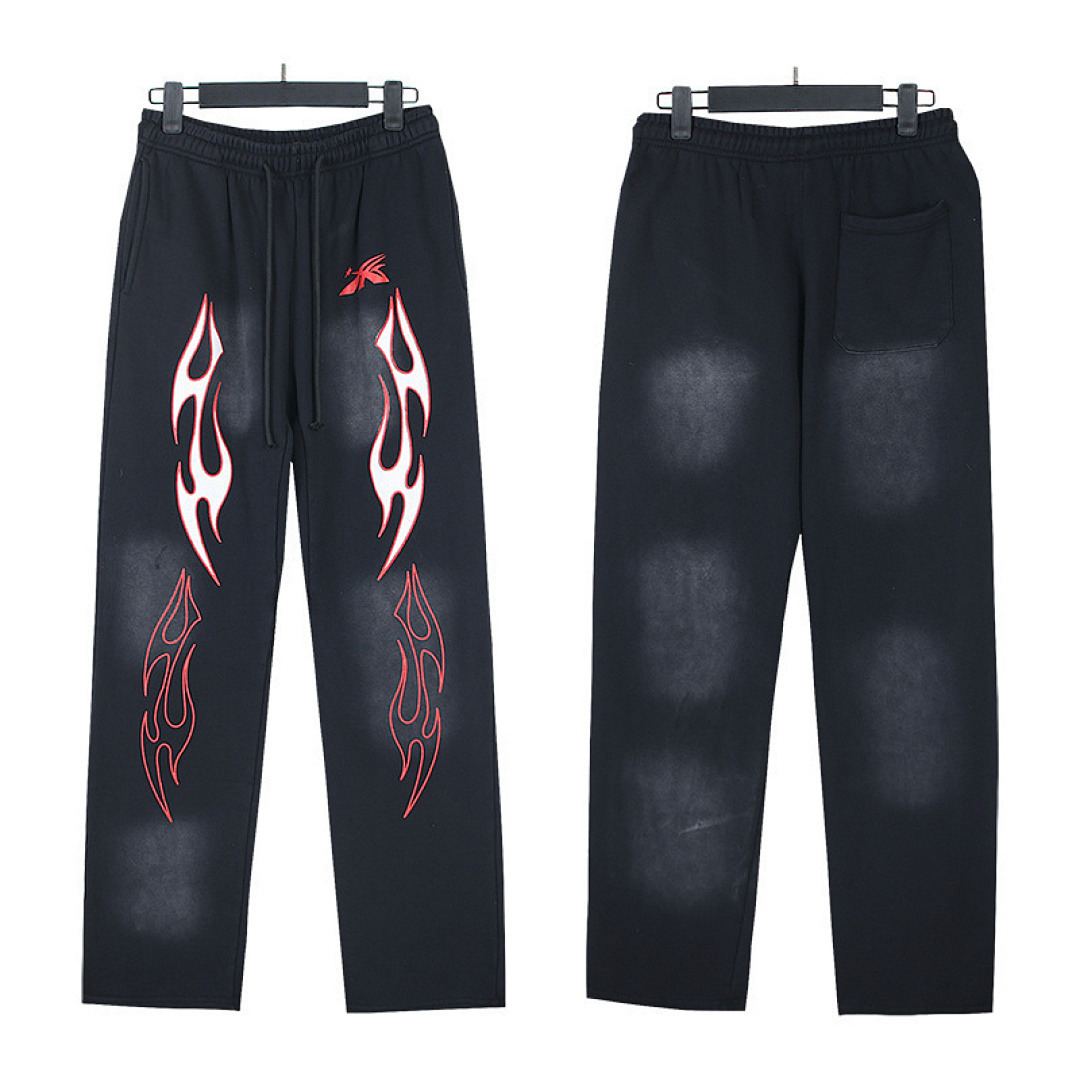 Hellstar Pants — X3-738 (Washed Black) Angle 1