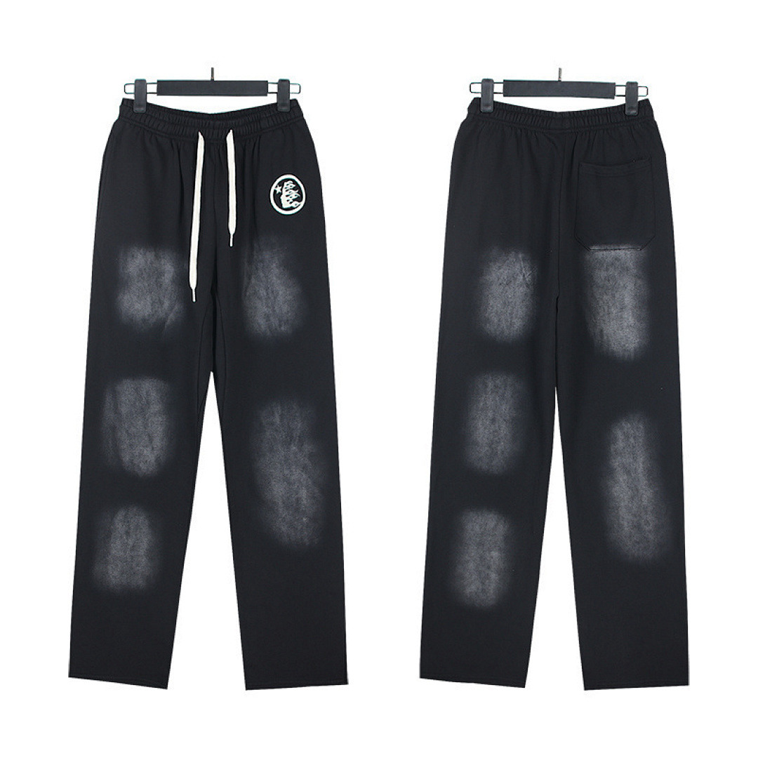 Hellstar Pants — X3-757 (Washed Black) Angle 1