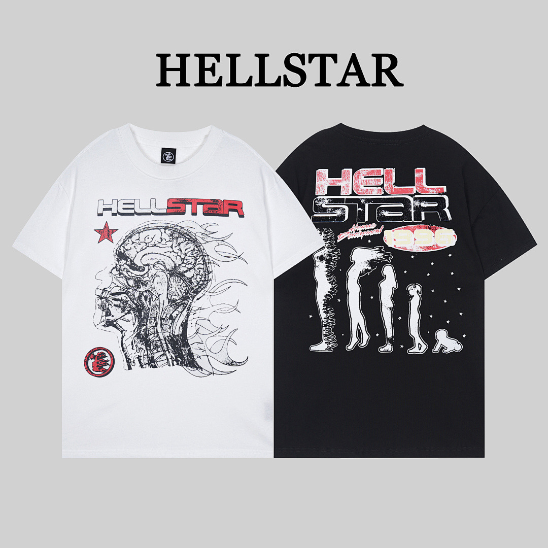 Hellstar T-Shirt — G1075 Angle 1