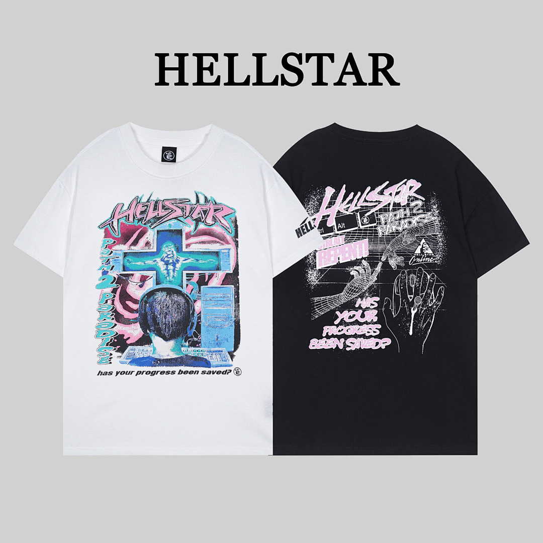 Hellstar T-Shirt — G1095 Angle 1