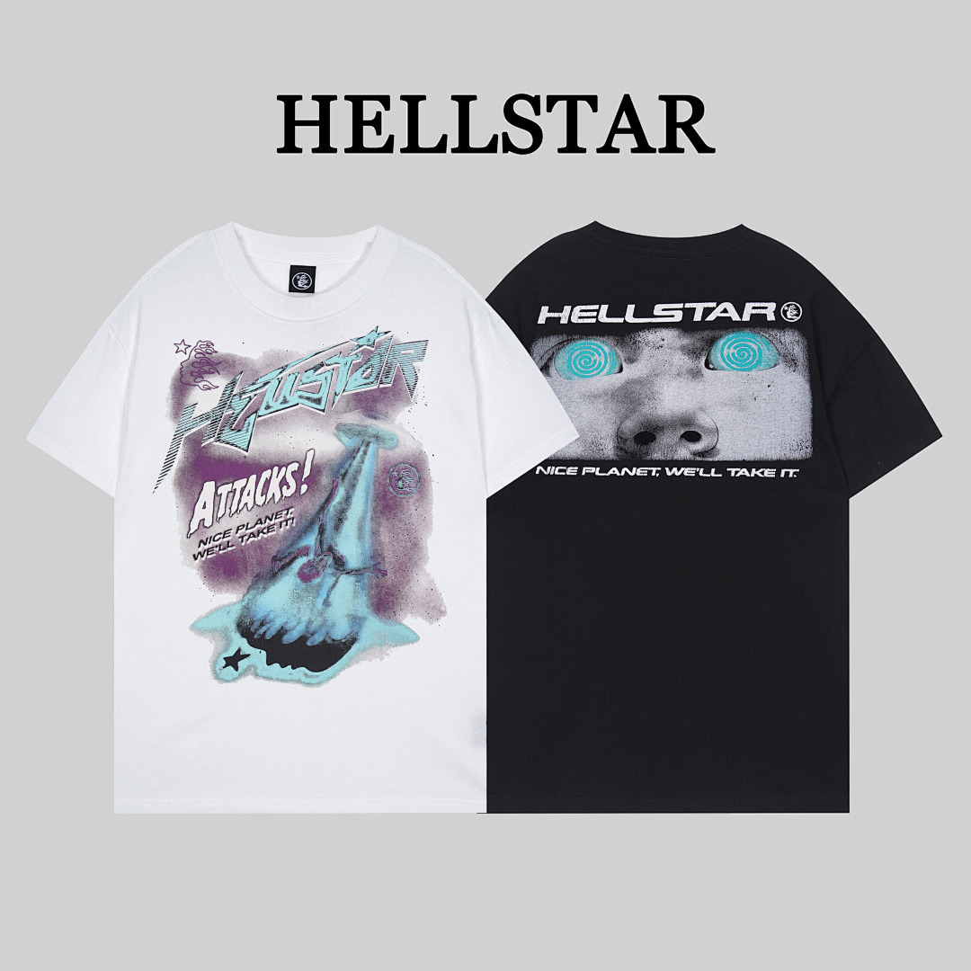 Hellstar T-Shirt — G1105 Angle 1