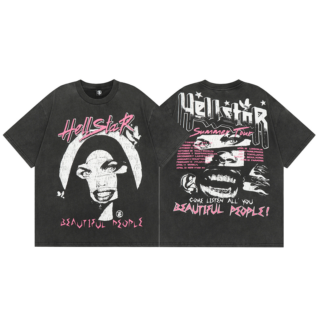Hellstar T-Shirt — H203 Angle 1