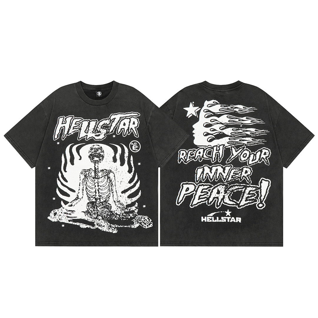 Hellstar T-Shirt — H208 Angle 1