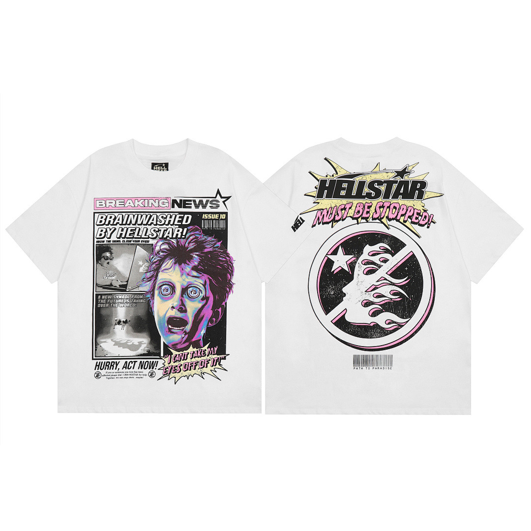 Hellstar T-Shirt — H308 Angle 1