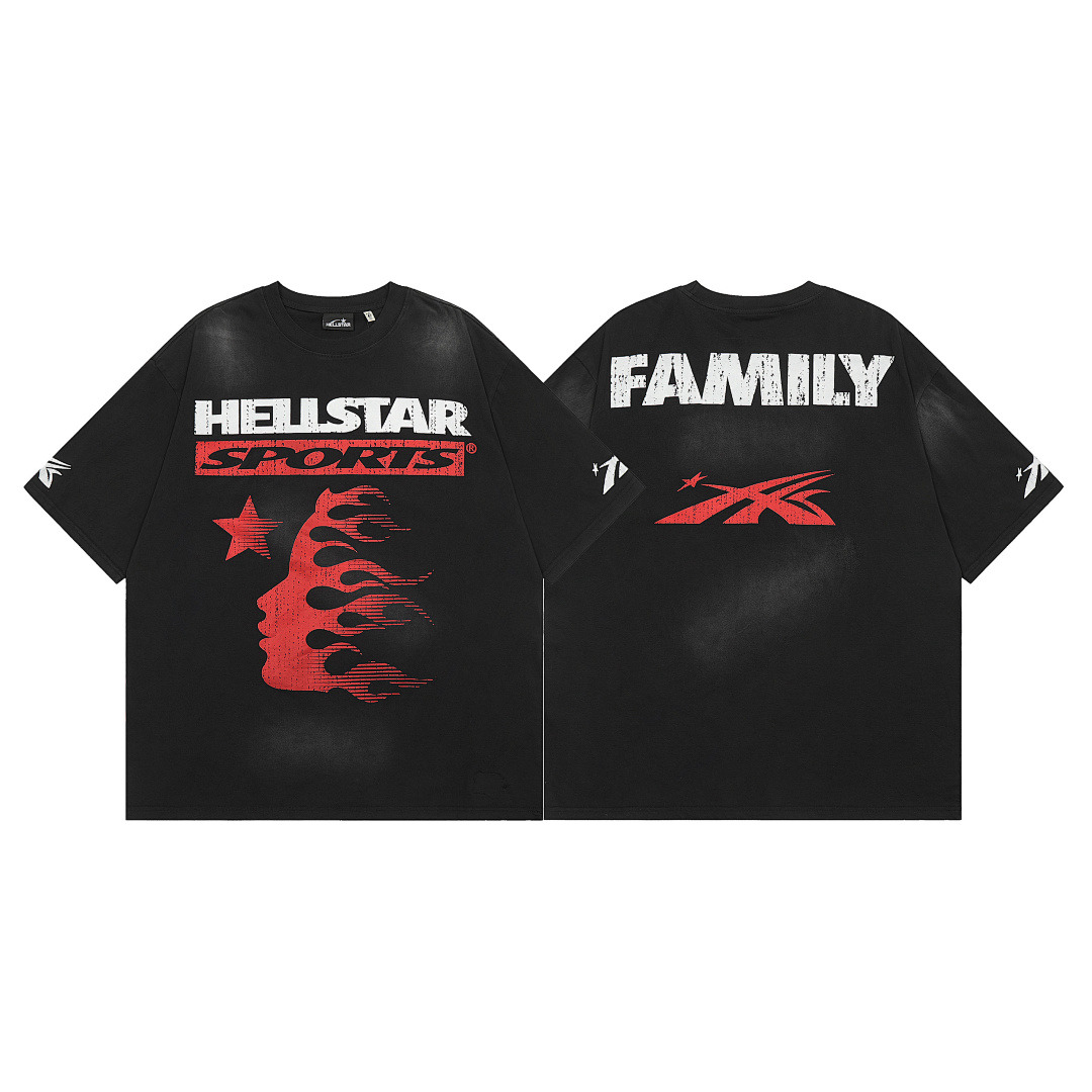 Hellstar T-Shirt — H608 Angle 1