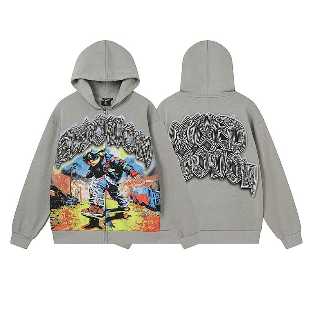 Mixed Emotion Hoodie — ME0086 Angle 1