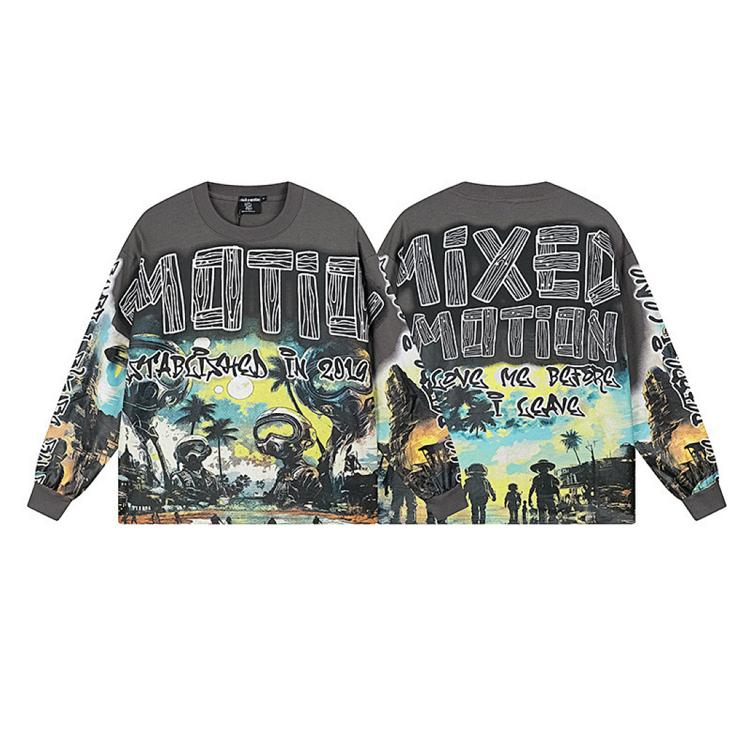 Mixed Emotion Long Sleeve — ME0059 Angle 1
