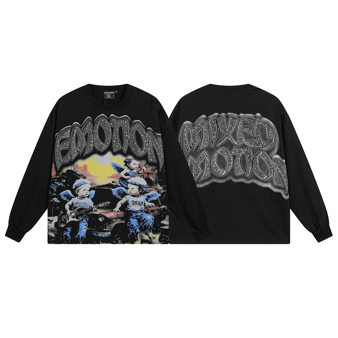 Mixed Emotion Long Sleeve — ME0076 Angle 1