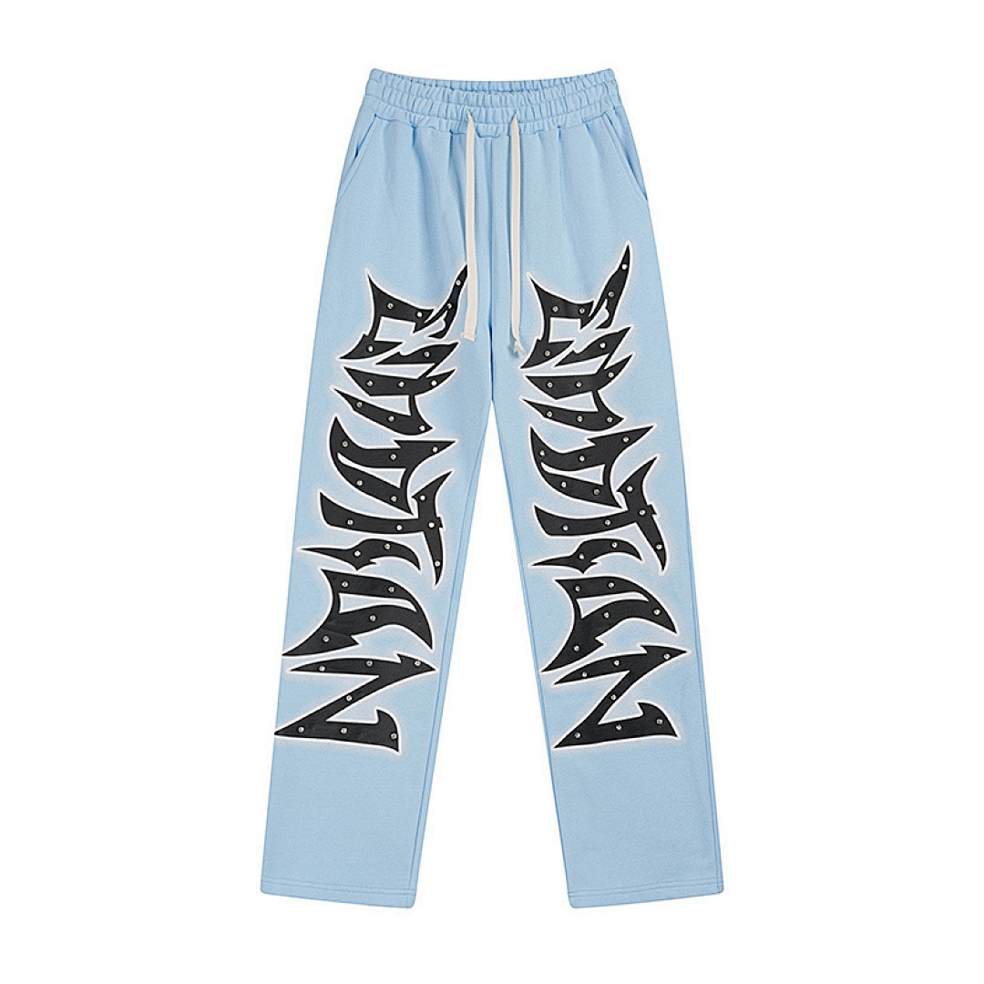Mixed Emotion Pants — ME0022 (Sky Blue) Angle 1