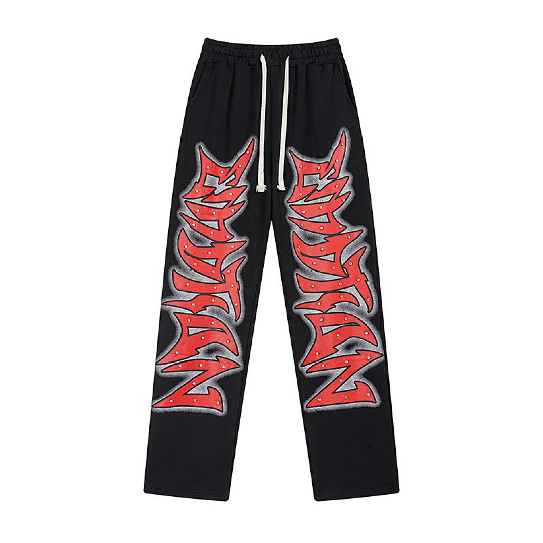 Mixed Emotion Pants — ME0022 (Black) Angle 1