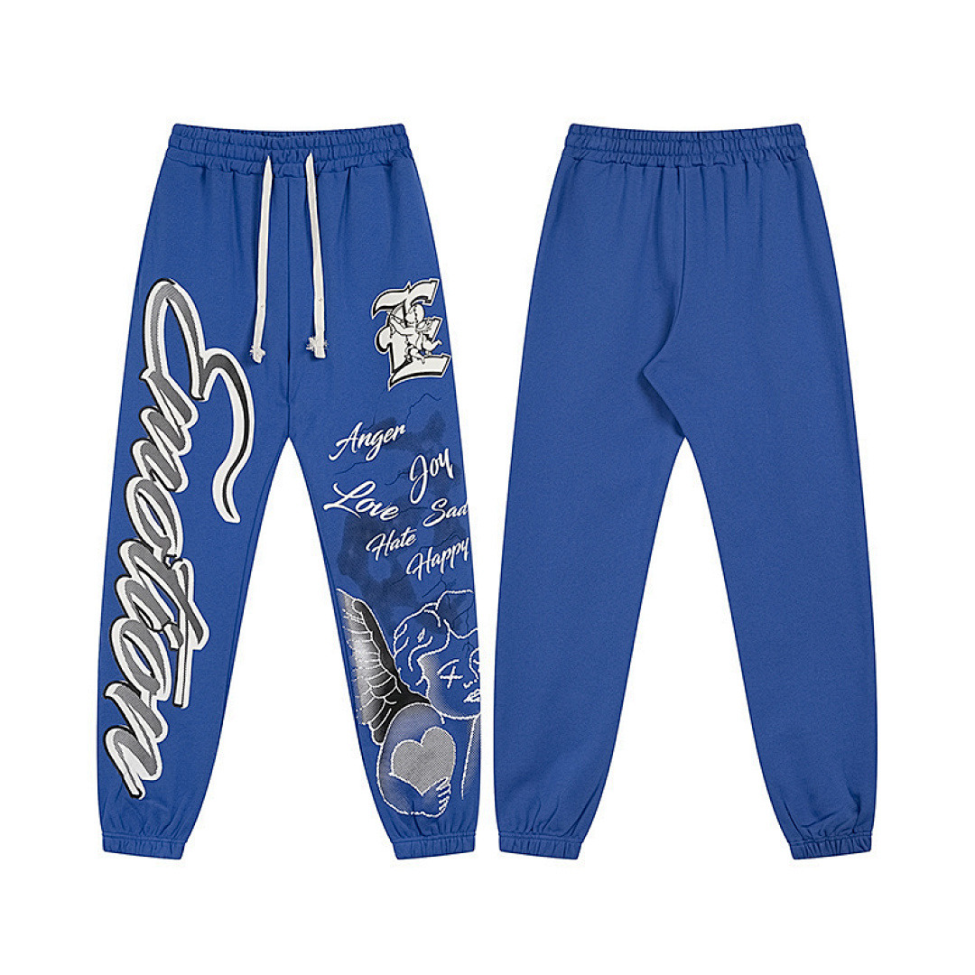 Mixed Emotion Pants — ME0057 (Blue) Angle 1