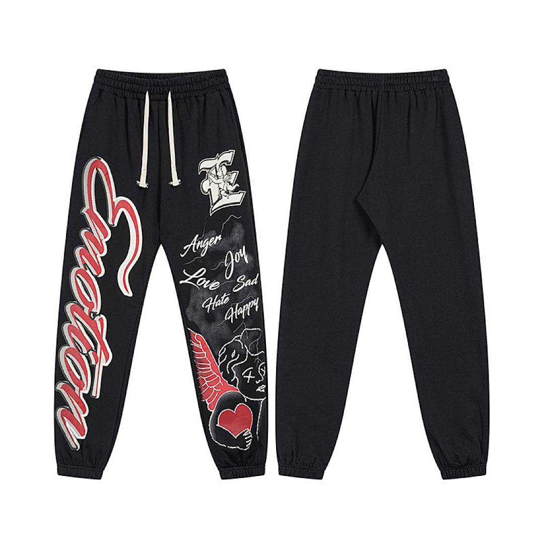 Mixed Emotion Pants — ME0057 (Black) Angle 1