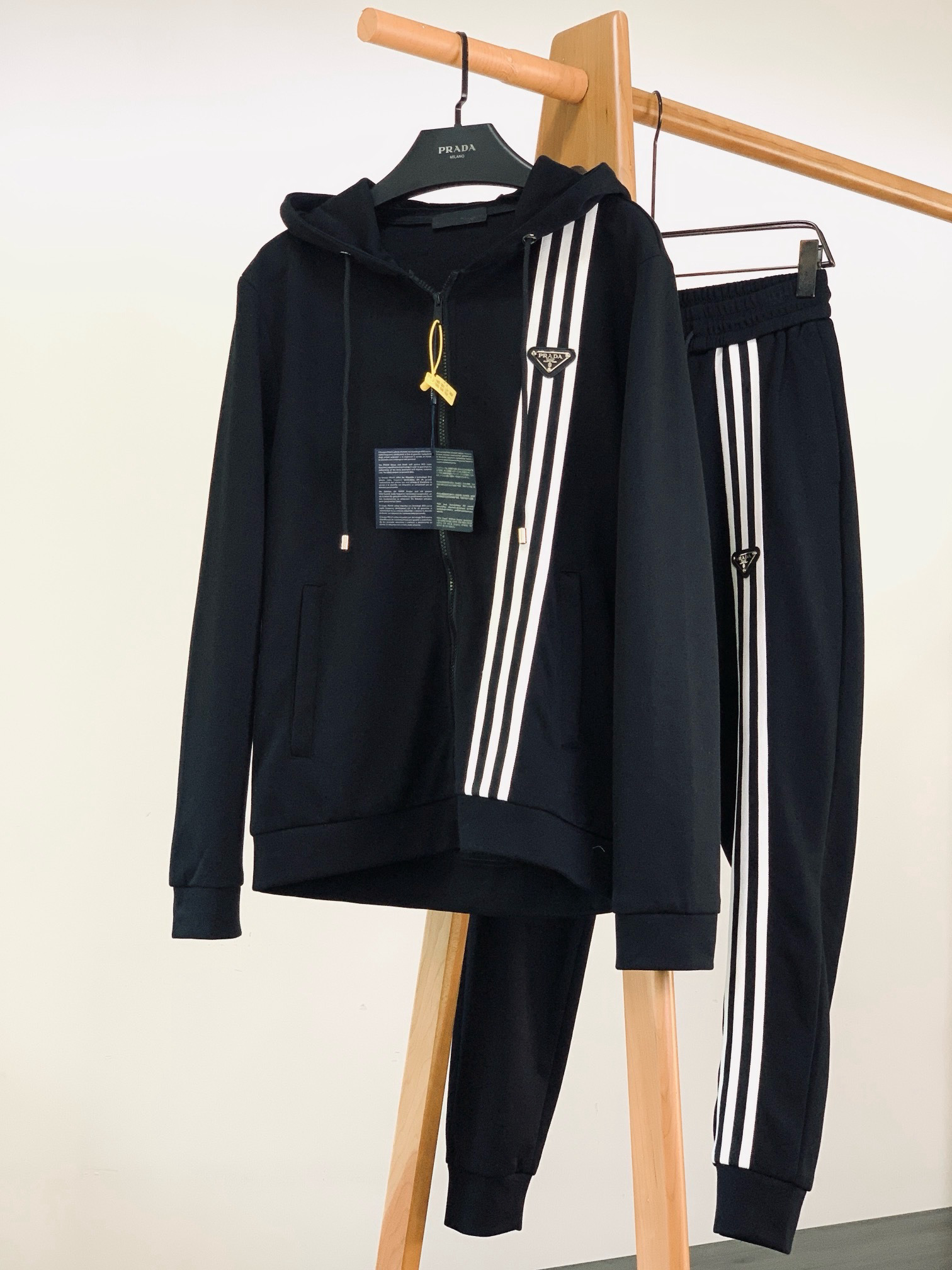 Prada Hoodie — ebc92660 Angle 1