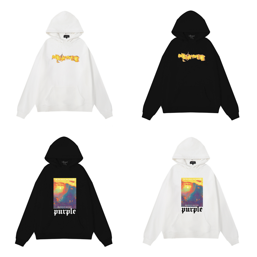 Purple Brand Hoodie — Item Angle 1