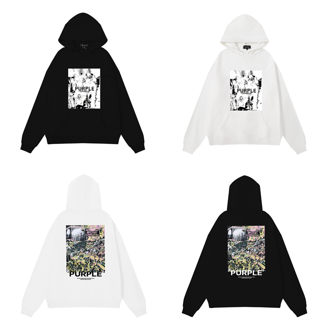 Purple Brand Hoodie — Item Angle 1