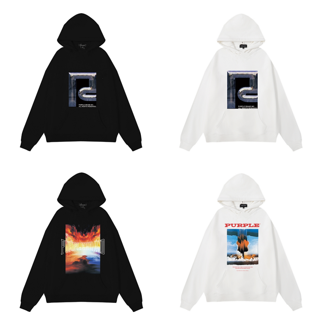 Purple Brand Hoodie — Item Angle 1