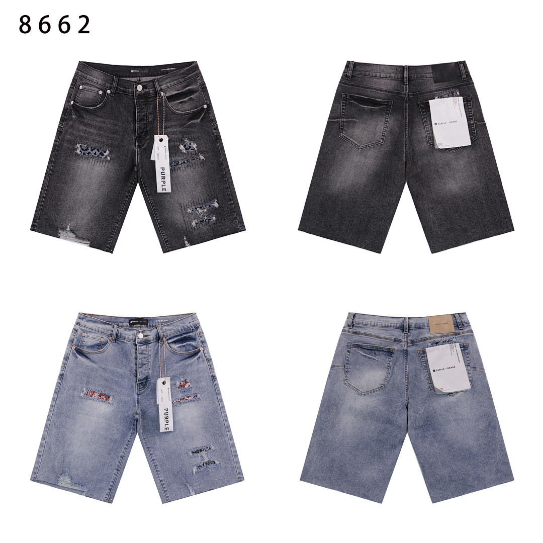 Purple Brand Jeans Shorts — Item Angle 1