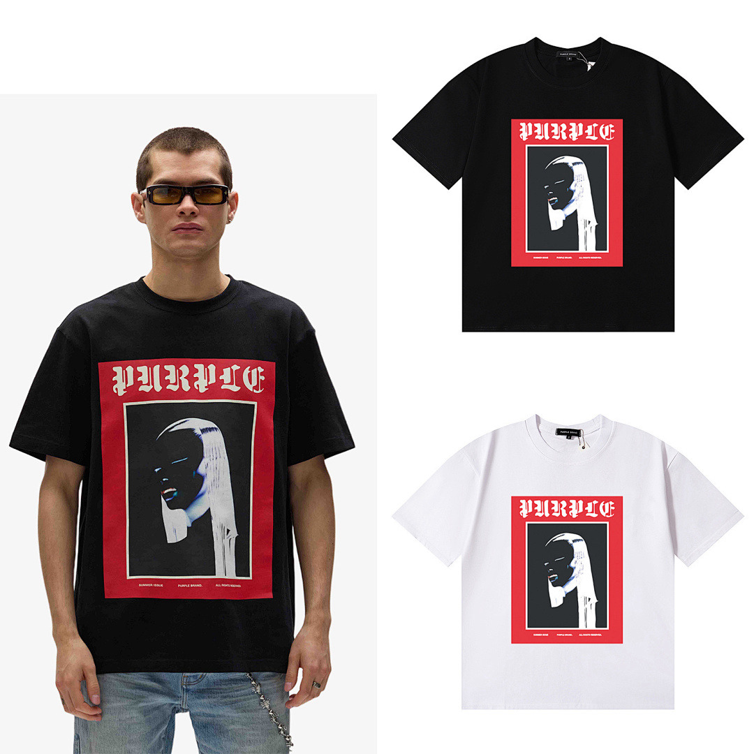 Purple Brand T-Shirt — Item Angle 1