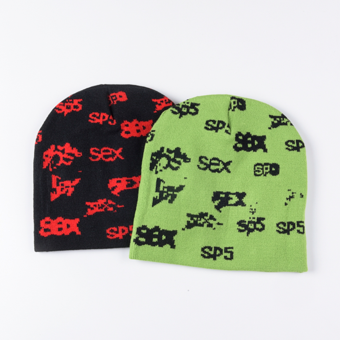 SP5DER Knitted Hat — AS202 Angle 1