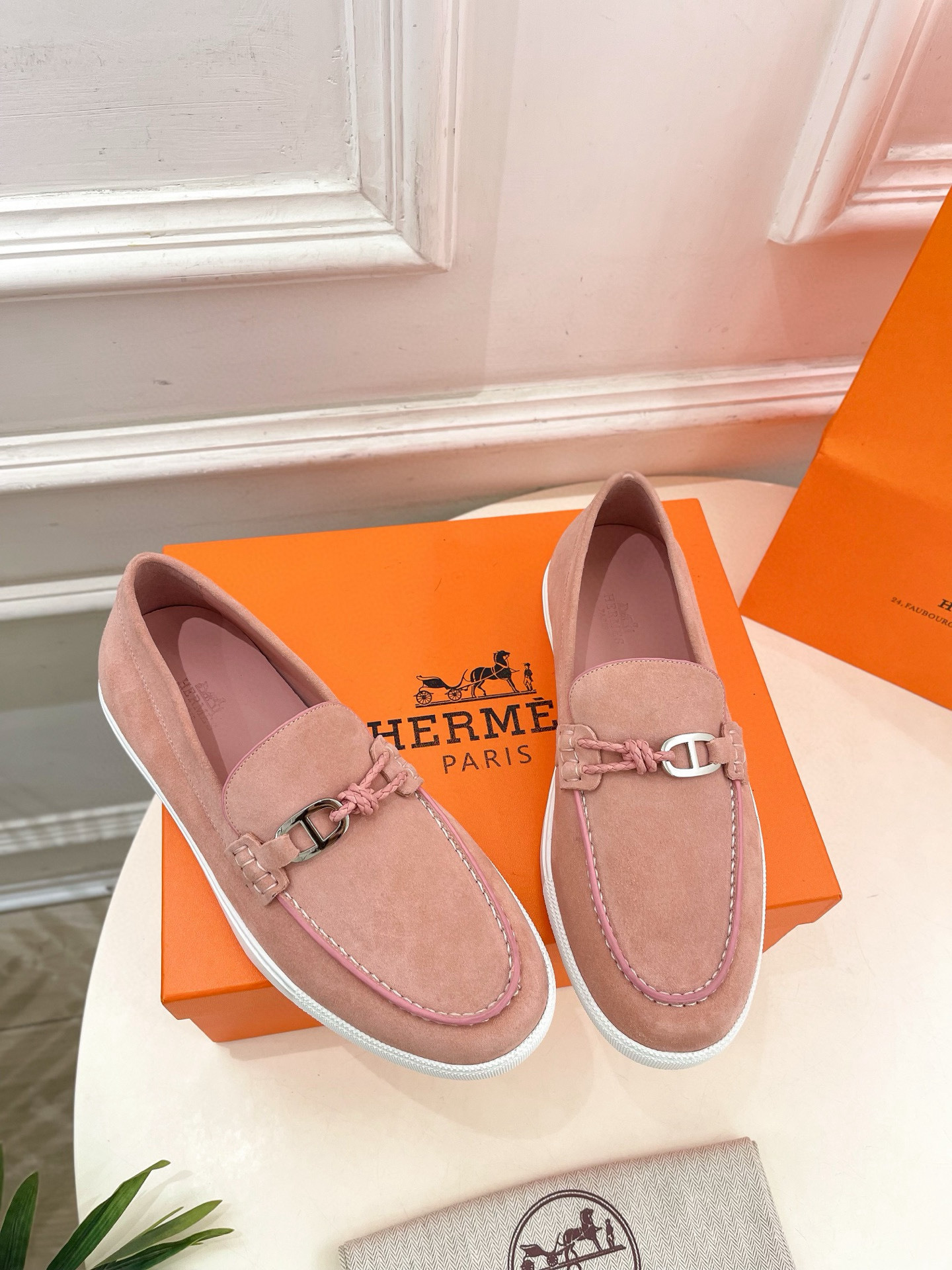 Shoe Hermès shoe — a5f345ca Angle 1