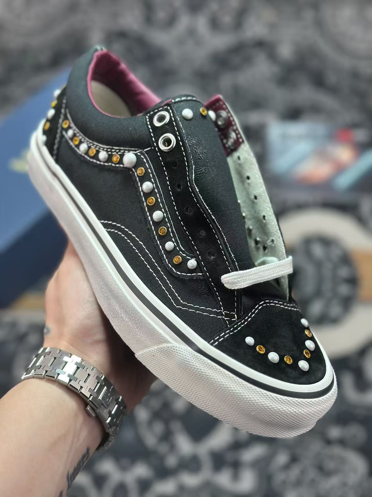 Shoe Vans Old Skool shoes — 1b1cb859 Angle 1