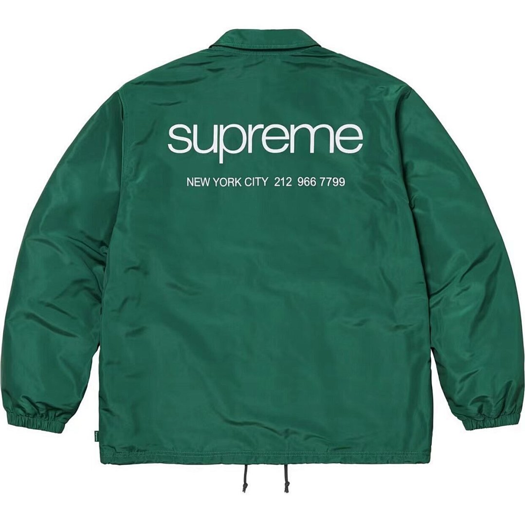 Supreme Jacket — D424 (Green) Angle 1