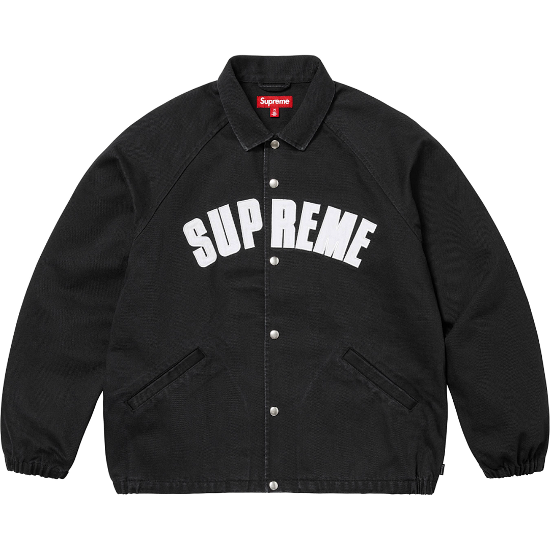 Supreme Jean Jacket — D428 (Black) Angle 1