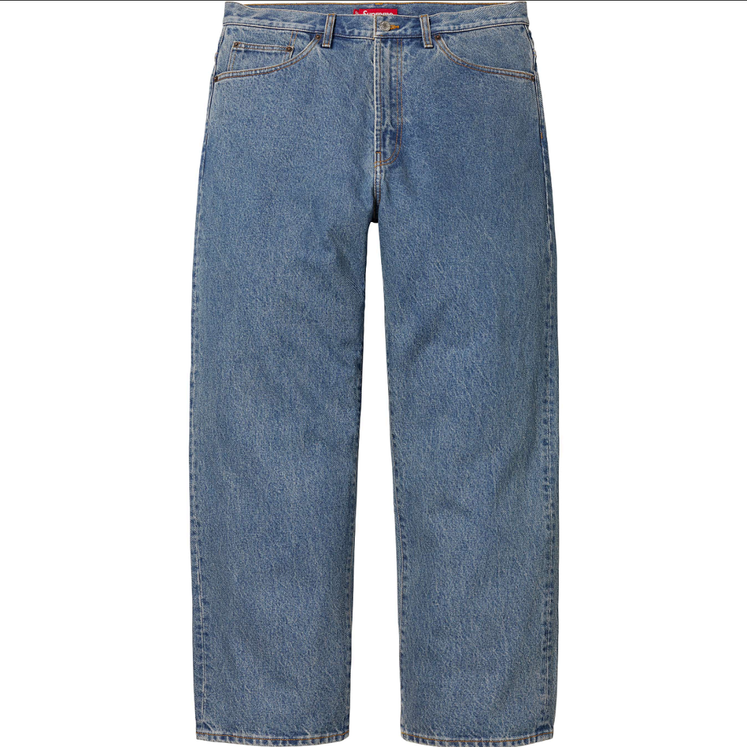 Supreme Jeans — A315 (Washed Blue) Angle 1