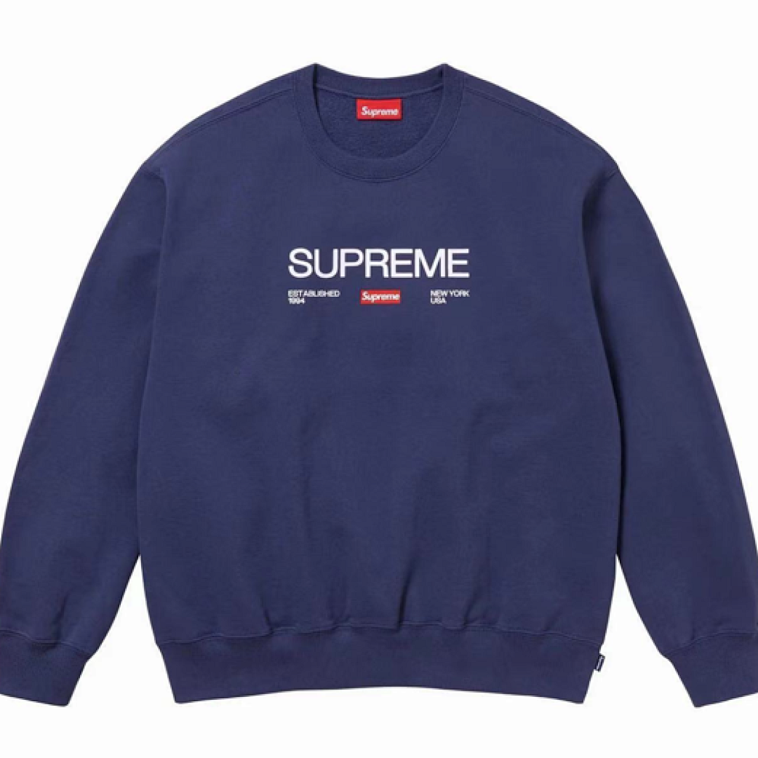 Supreme Long Sleeve — E563 (Blue) Angle 1