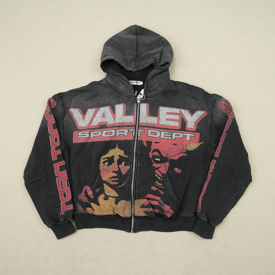 Valley Hoodie — Zip Hoodie Angle 1