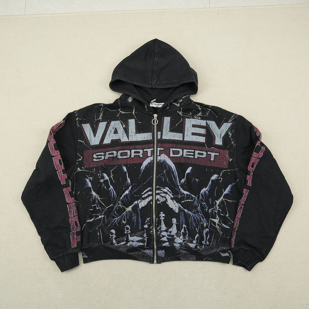 Valley Hoodie — Zip Hoodie Angle 1