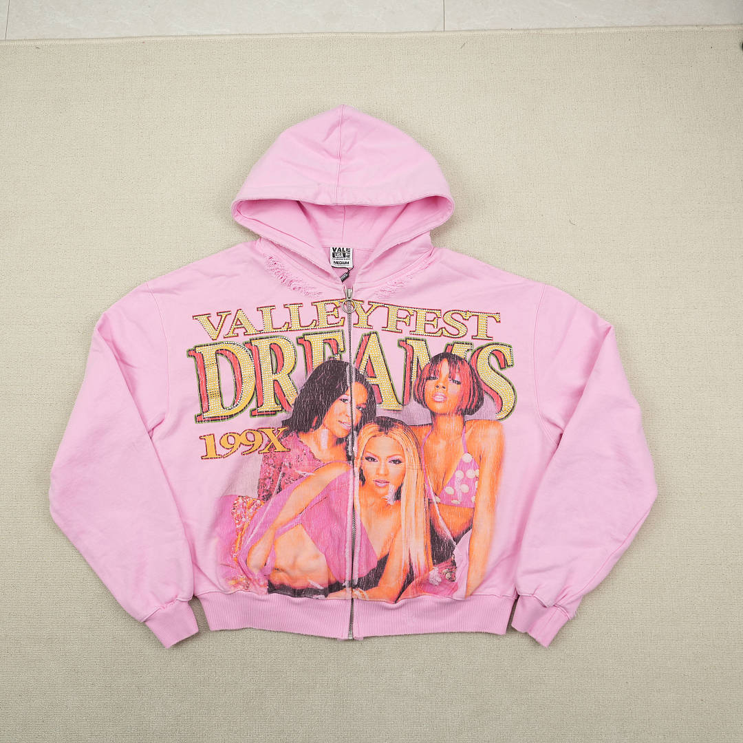 Valley Hoodie — Zip Hoodie Angle 1