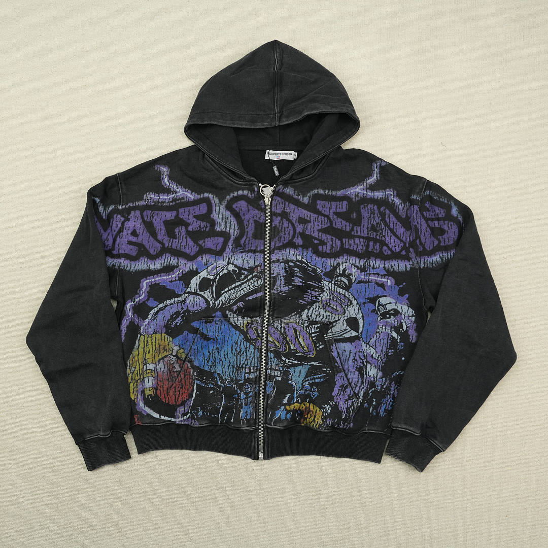 Valley Hoodie — Zip Hoodie Angle 1