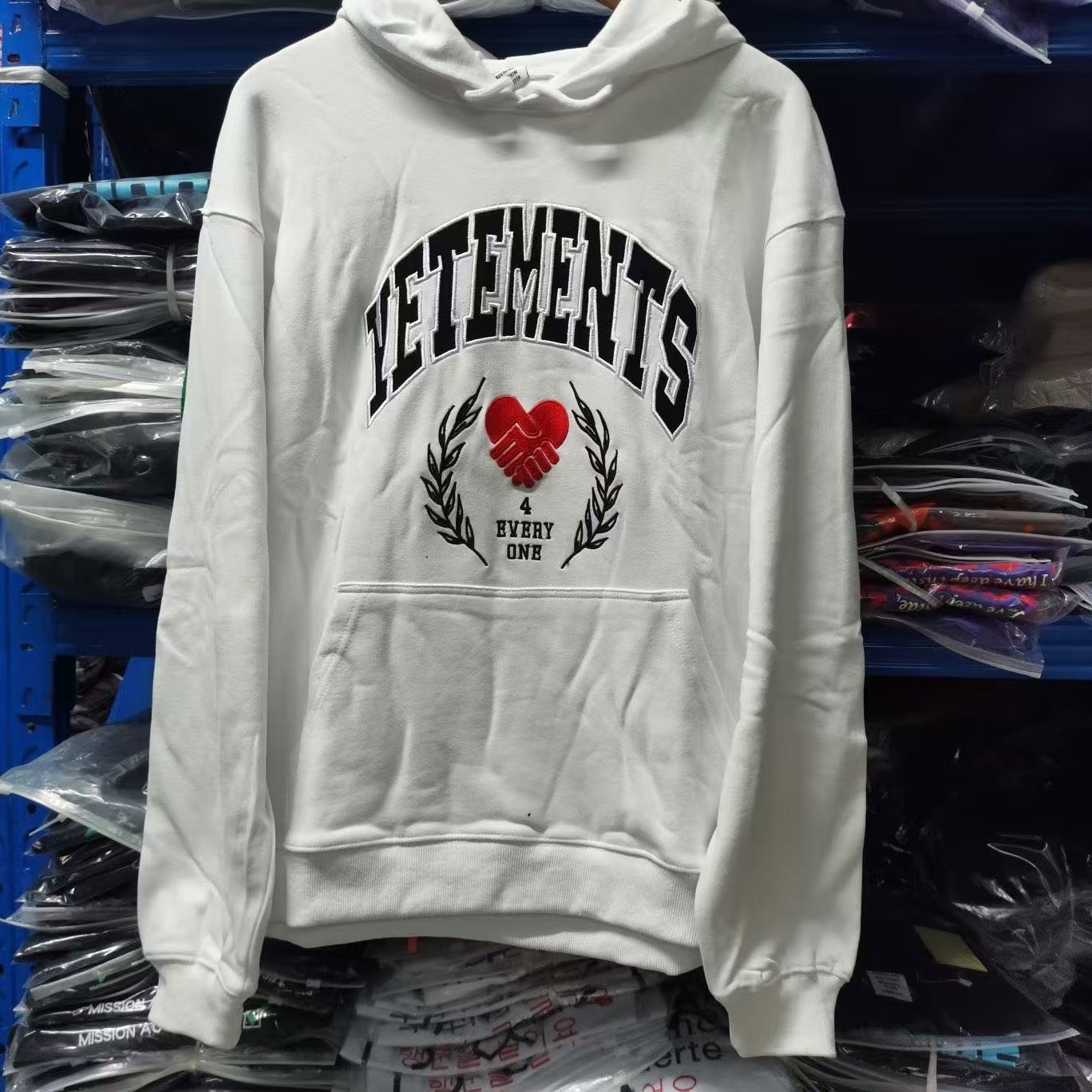 Vetements Hoodie — 01068493 Angle 1