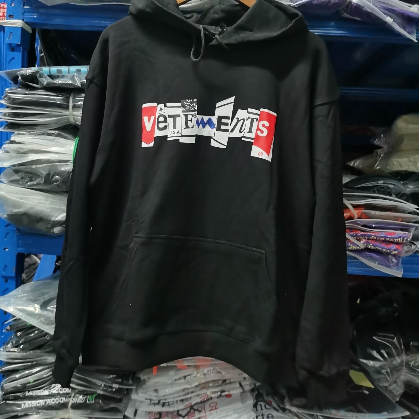 Vetements Hoodie — bcbce76d Angle 1
